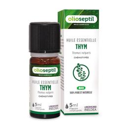 Huile essentielle de Thym - 100% Pure et naturelle - 5ml