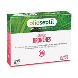 Bronches - Système respiratoire - Huiles essentielles -15gélules