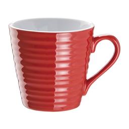 Tasse à café 340 ml Aroma Olympia - Rouge- Boîte de 6