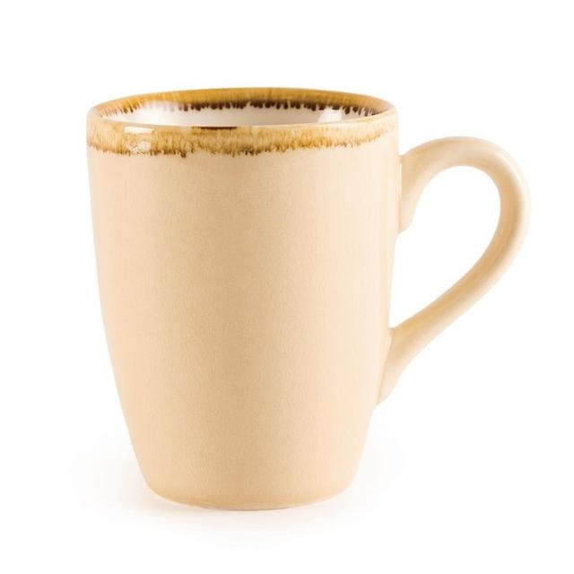 Mug couleur sable Kiln Olympia 340ml - Lot de 6