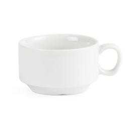 Tasse à expresso empilable blanche Olympia - Boite de 12