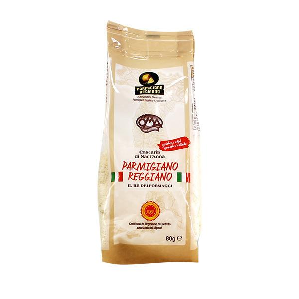 Parmesan Reggiano râpé au lait cru 80g