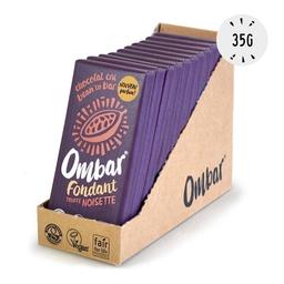 Lot de 9+1Chocolat Noir au coeur truffé Noisette 35g Bio