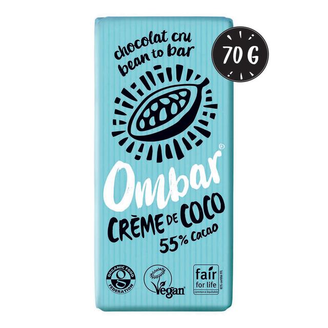 Chocolat Cru à la Crème de Coco 70g Bio