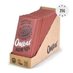 Lot de 9+1 Chocolats Crus 90% Cacao 35g Bio