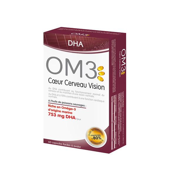 Oméga 3 cœur cerveau vision 60 capsules