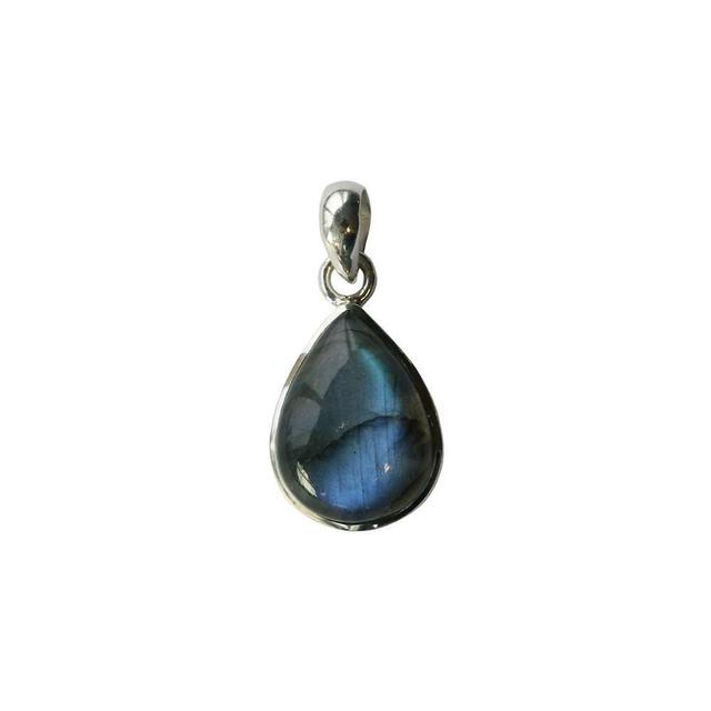 Pendentif Labradorite Argent 925 Forme goutte Petit modèle