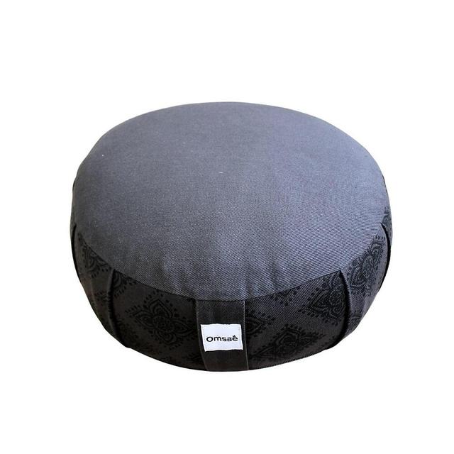 Coussin de Yoga Rond Noir