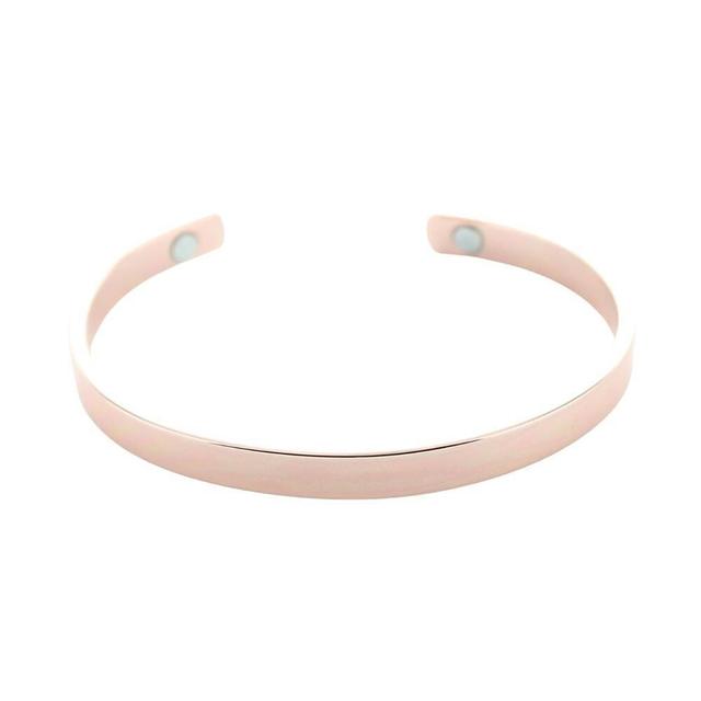 Bracelet cuivre avec Aimants Jonc plat