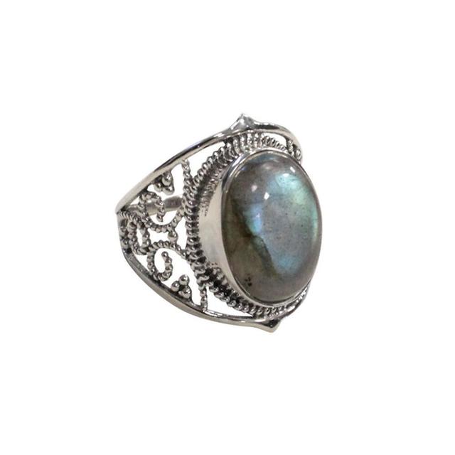 Bague Labradorite Argent 925 Kanti T53