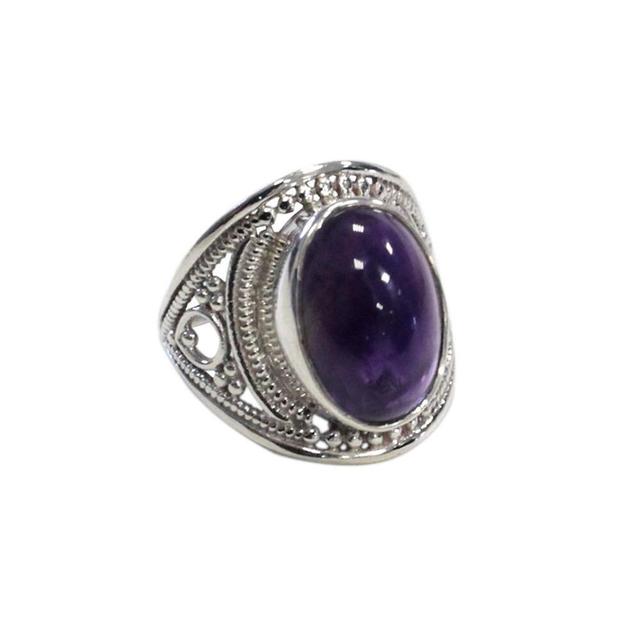 Bague Améthyste Argent 925 Alaka T52