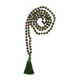 Mala en Unakite 108 perles