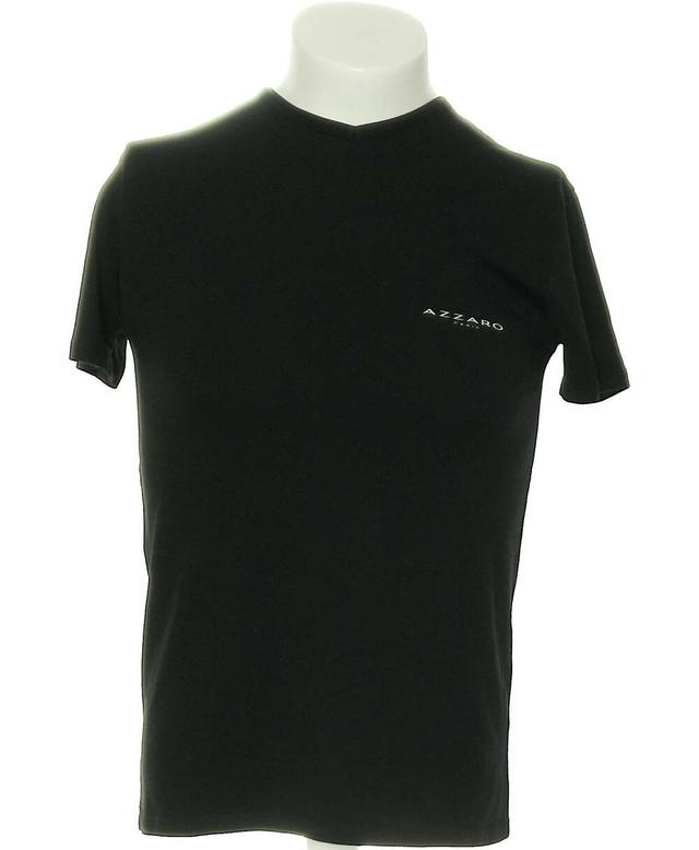 t-shirt manches courtes AZZARO 36 - T1 - S Noir