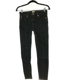 jean slim femme RIVER ISLAND 36 - T1 - S Bleu