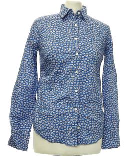 chemise J CREW 34 - T0 - XS Bleu