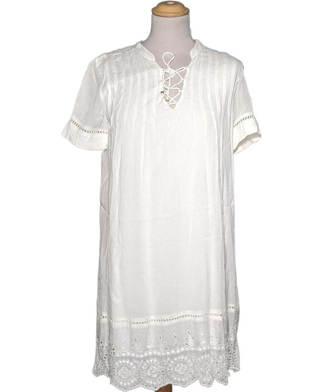 robe courte IKKS 34 - T0 - XS Blanc