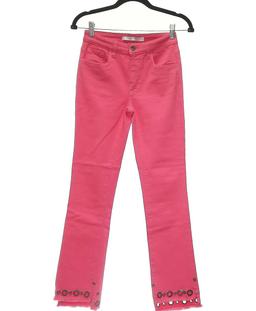 jean droit femme LAUREN VIDAL 32 Rose