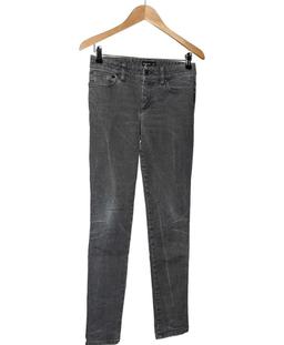 jean slim femme AGNES B. 36 - T1 - S Gris