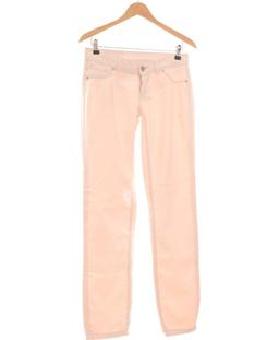 pantalon slim femme BONOBO 36 - T1 - S Orange