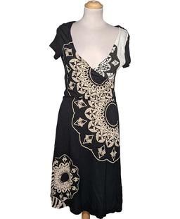 robe mi-longue DESIGUAL 34 - T0 - XS Noir