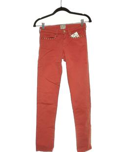 jean droit femme COMPTOIR DES COTONNIERS 34 - T0 - XS Rouge