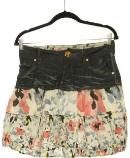 jupe courte DESIGUAL 40 - T3 - L Bleu