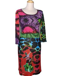 robe courte DESIGUAL 36 - T1 - S Rouge