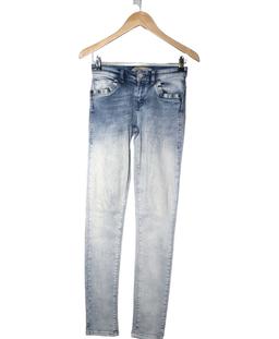 jean slim femme IKKS 36 - T1 - S Bleu