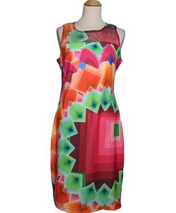 robe mi-longue DESIGUAL 40 - T3 - L Rose