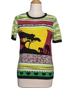 top manches courtes DESIGUAL 34 - T0 - XS Vert