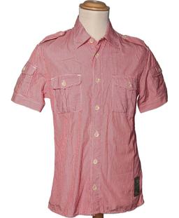 chemise manches courtes G-STAR 40 - T3 - L Rouge