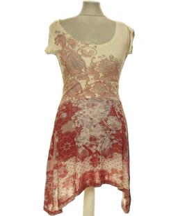 robe courte DESIGUAL 36 - T1 - S Beige