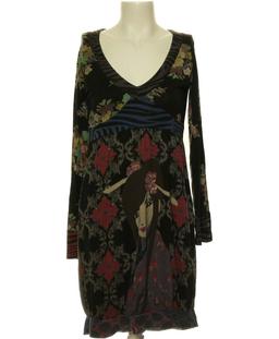 robe courte DESIGUAL 38 - T2 - M Gris