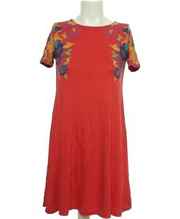 robe courte DESIGUAL 34 - T0 - XS Rouge