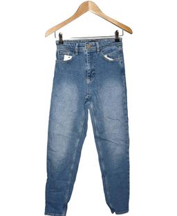 jean slim femme BONOBO 34 - T0 - XS Bleu