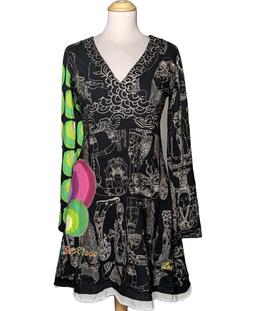 robe courte DESIGUAL 38 - T2 - M Noir