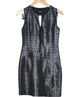 robe courte CAROLL 36 - T1 - S Gris