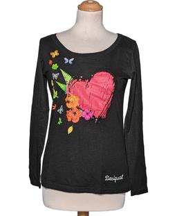 top manches longues DESIGUAL 34 - T0 - XS Noir