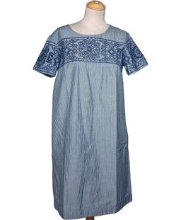 robe courte CAROLL 36 - T1 - S Bleu