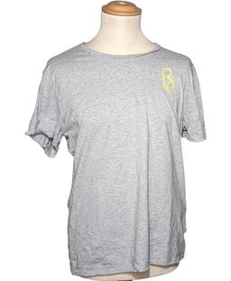 t-shirt manches courtes SERGE BLANCO 40 - T3 - L Gris