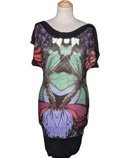 robe courte DESIGUAL 38 - T2 - M Noir