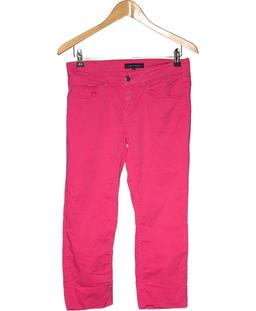 pantalon slim femme TOMMY HILFIGER 38 - T2 - M Rose