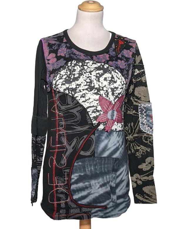 top manches longues DESIGUAL 36 - T1 - S Noir