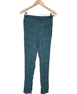 pantalon slim femme COLOR BLOCK 36 - T1 - S Bleu