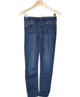 pantalon slim femme LEVI'S 34 - T0 - XS Bleu