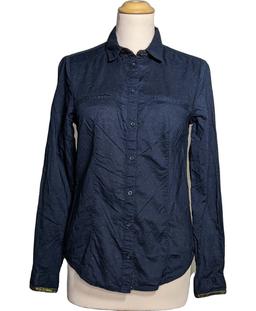 chemise BONOBO 34 - T0 - XS Bleu