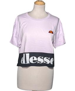 top manches courtes ELLESSE 40 - T3 - L Violet