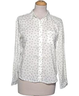 chemise LEVI'S 36 - T1 - S Blanc