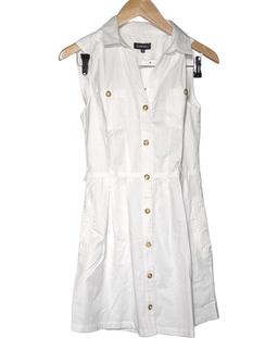 robe courte CAROLL 36 - T1 - S Blanc