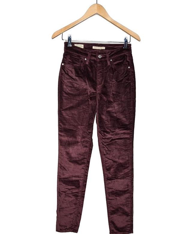 pantalon slim femme LEVI'S 36 - T1 - S Violet